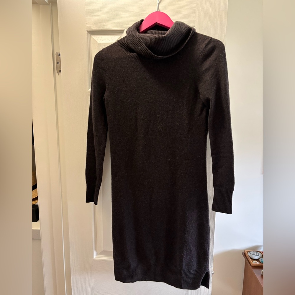 Dark Brown Cashmere/wool dress from Jaeger